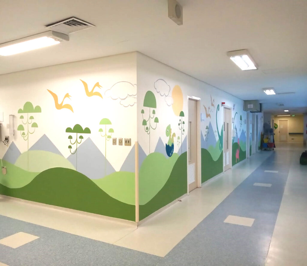 Arte mural por Alessandra Colossi